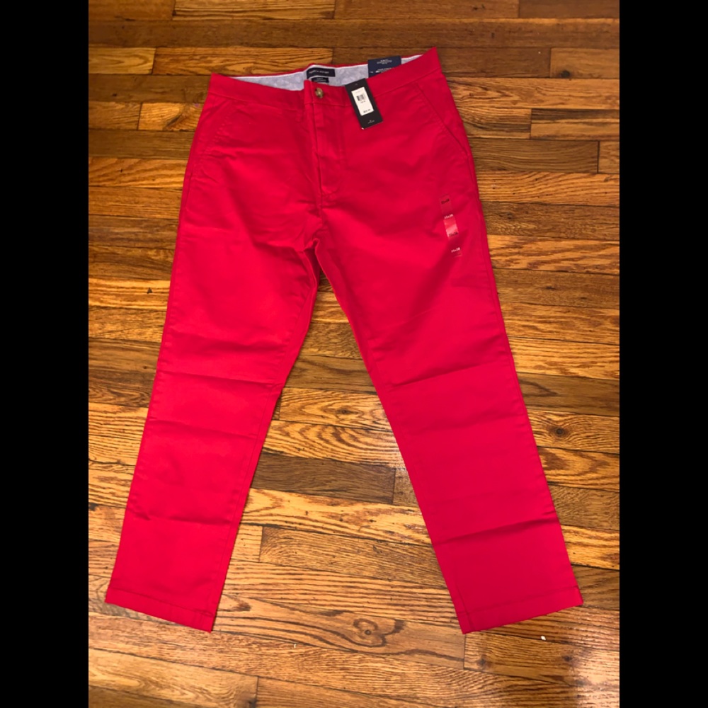 Pants flex Red Tommy Hillfiger 35X28